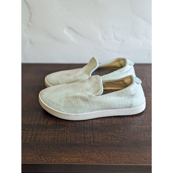 Allbirds Wool Loungers Light Mint Green Slip On Comfort Loafer Shoes - Size 7 - Picture 2 of 8